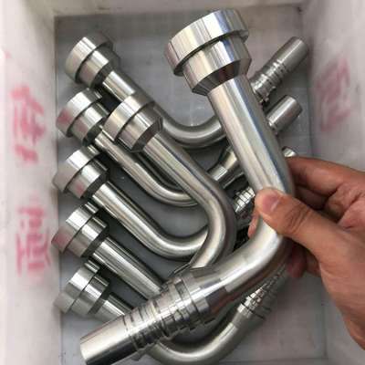 Hydraulic Fitting Hydraulic Fitting Straight Crimp Style Hydraulic Pipe Hose Fitting With Certification